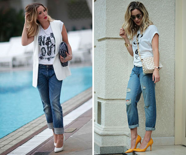 Do Casual ao Chic: Como Transformar seu Jeans Destroyed com Scarpin