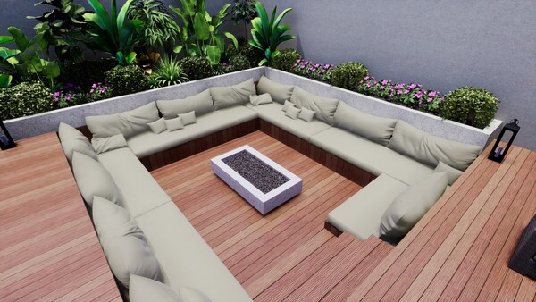 Como usar tecidos impermeáveis em áreas externas