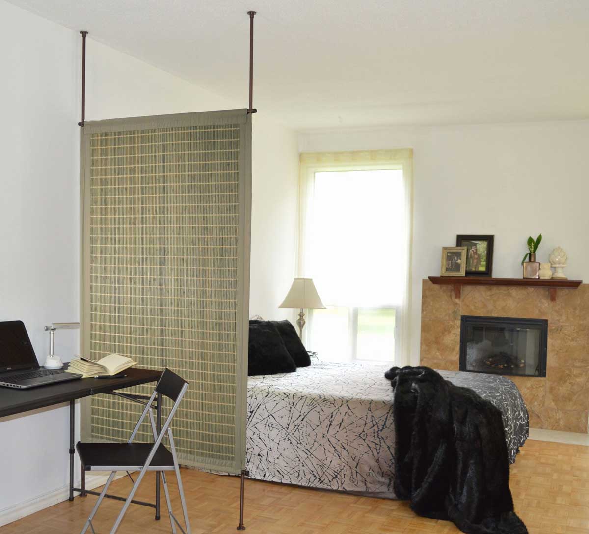 Como usar telas decorativas para dividir ambientes