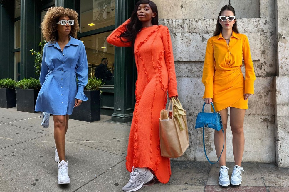 Desvendando as Tendências: Tênis Flatform vs. Outros Modelos com Vestido Longo em 2025