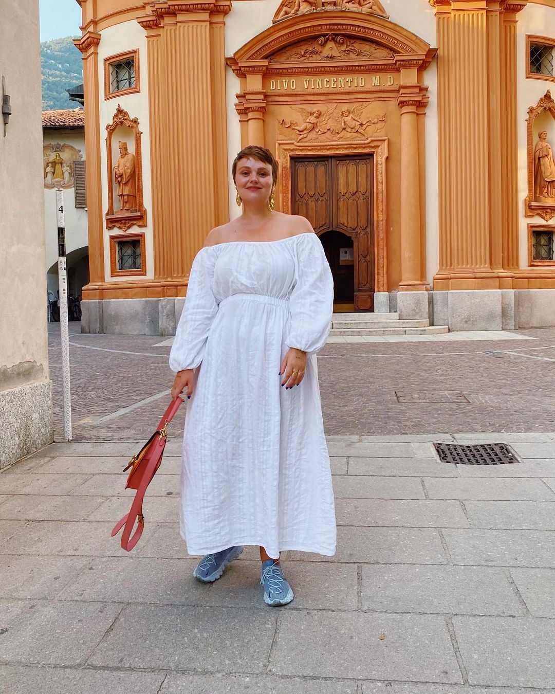 Como usar tênis flatform com vestido longo