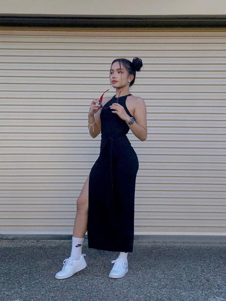 Guia Completo: Como Escolher o Vestido Longo Perfeito para Usar com Tênis Flatform