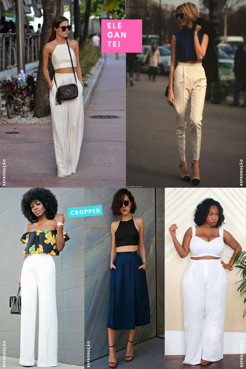como usar cropped com calça jeans de forma elegante