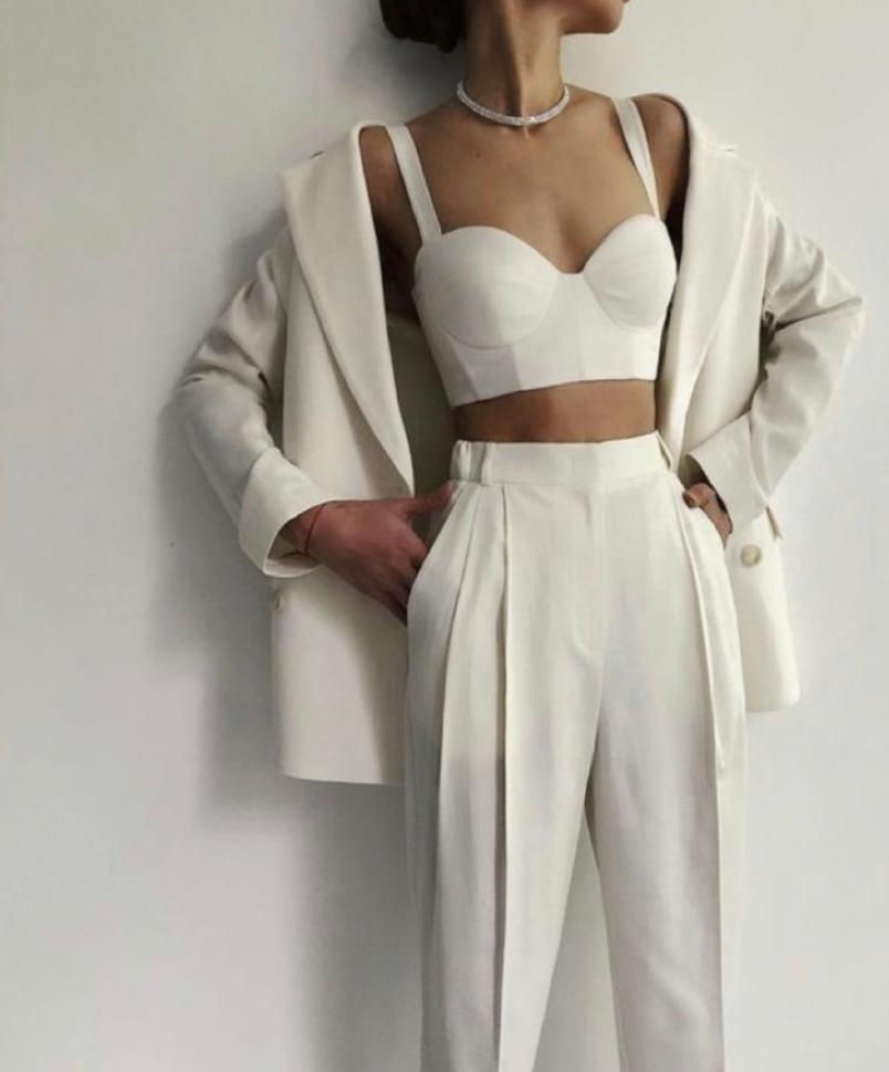 quanto custa um look elegante com cropped