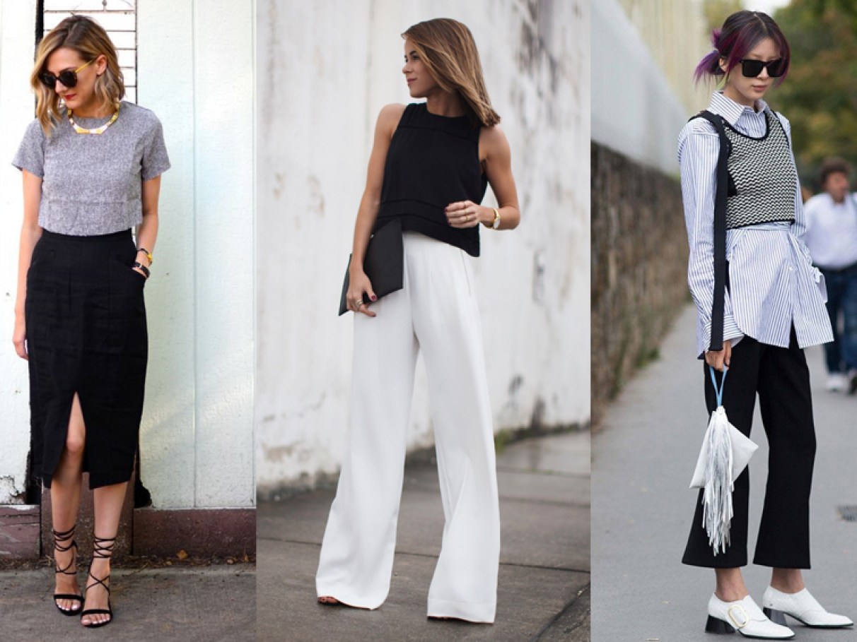 cropped de alfaiataria vs cropped de seda