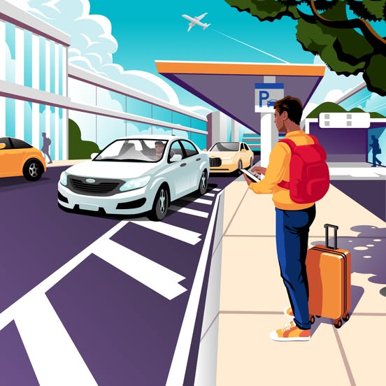 Como usar transporte compartilhado (Uber/Bolt) com segurança no exterior