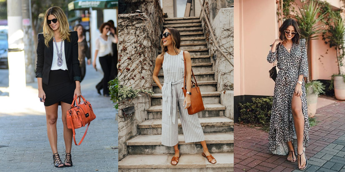 Como usar vestido longo com rasteirinha