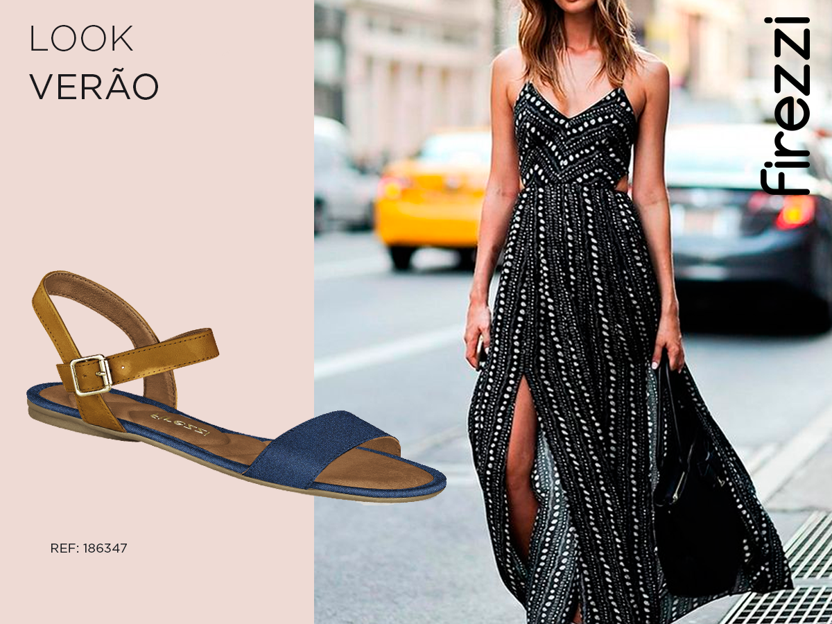 Do Dia à Noite: Como Adaptar Seu Look de Vestido Longo e Rasteirinha