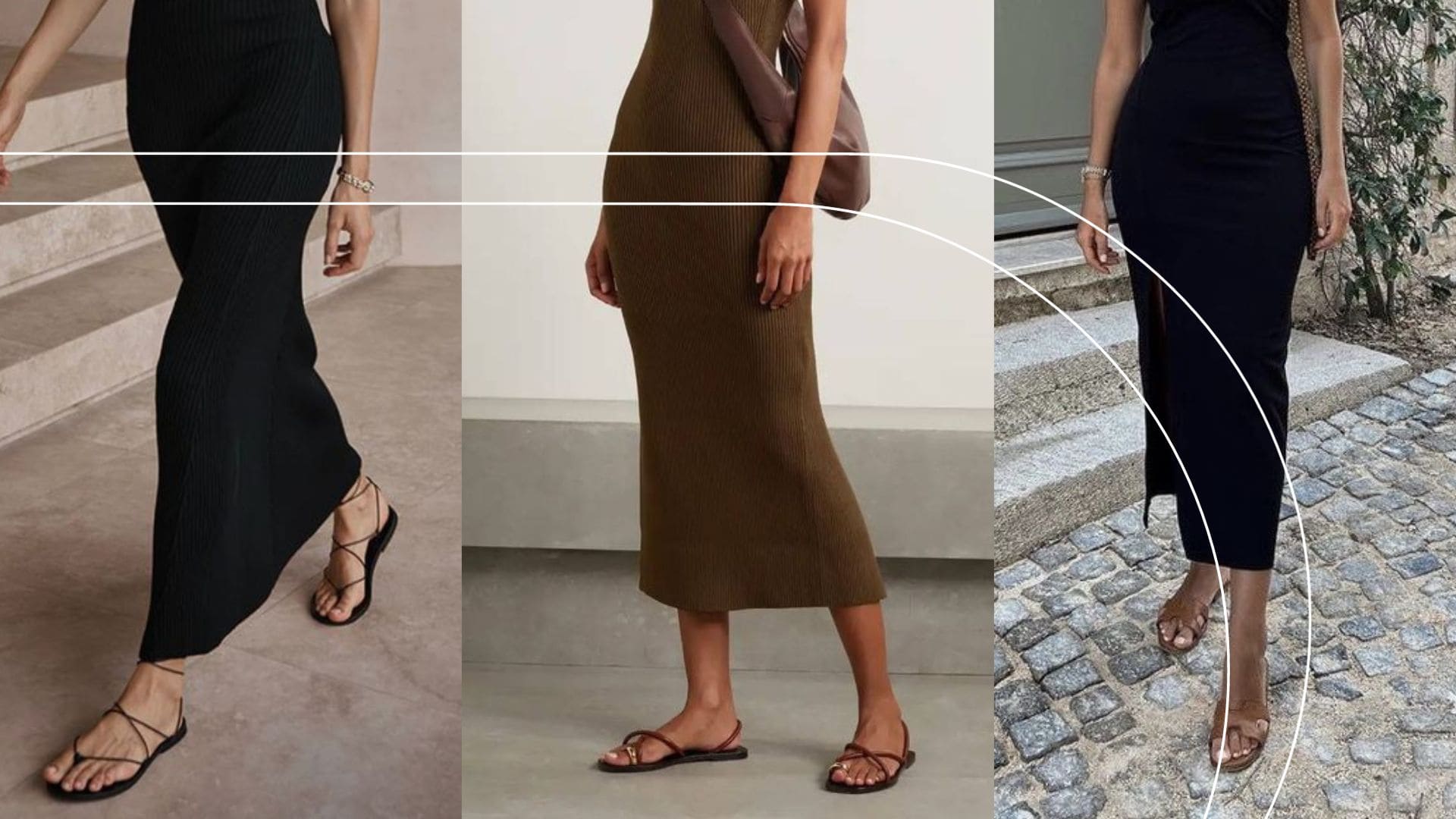 Acessórios Essenciais para Complementar Seu Vestido Longo com Rasteirinha