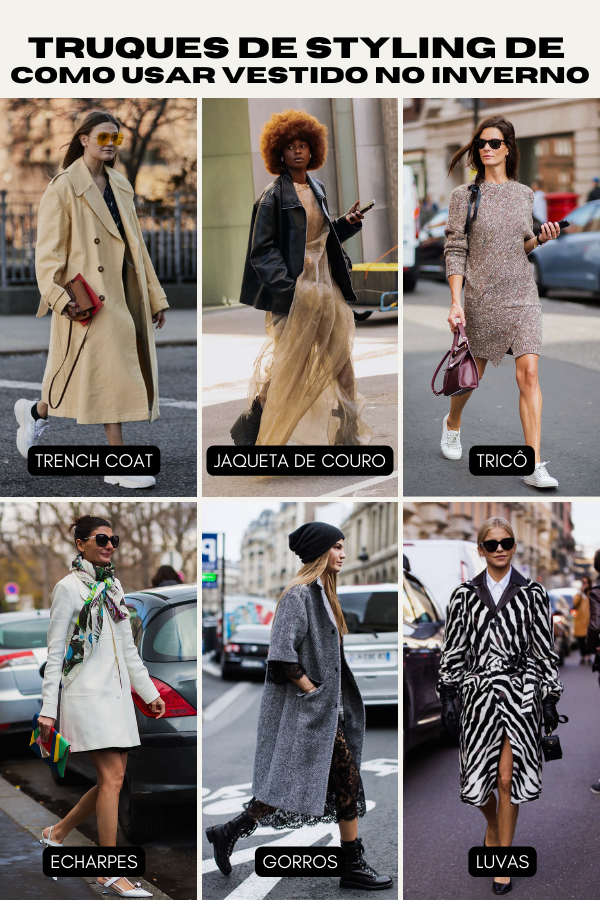 Como usar vestido longo de malha no inverno