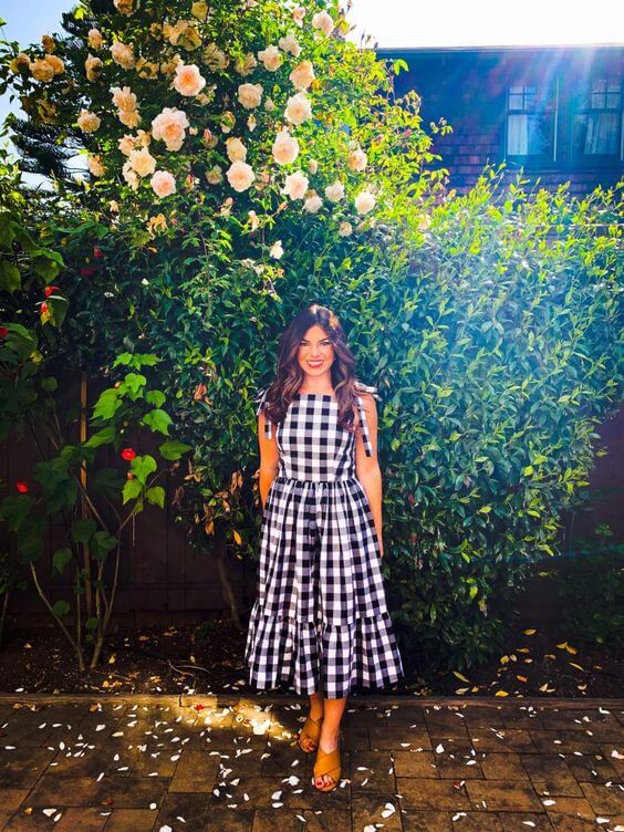 Como o xadrez vichy se adapta ao estilo cottagecore