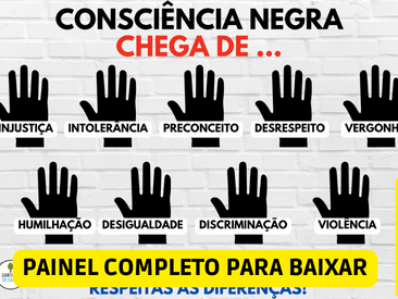 decoração consciência negra barata e criativa