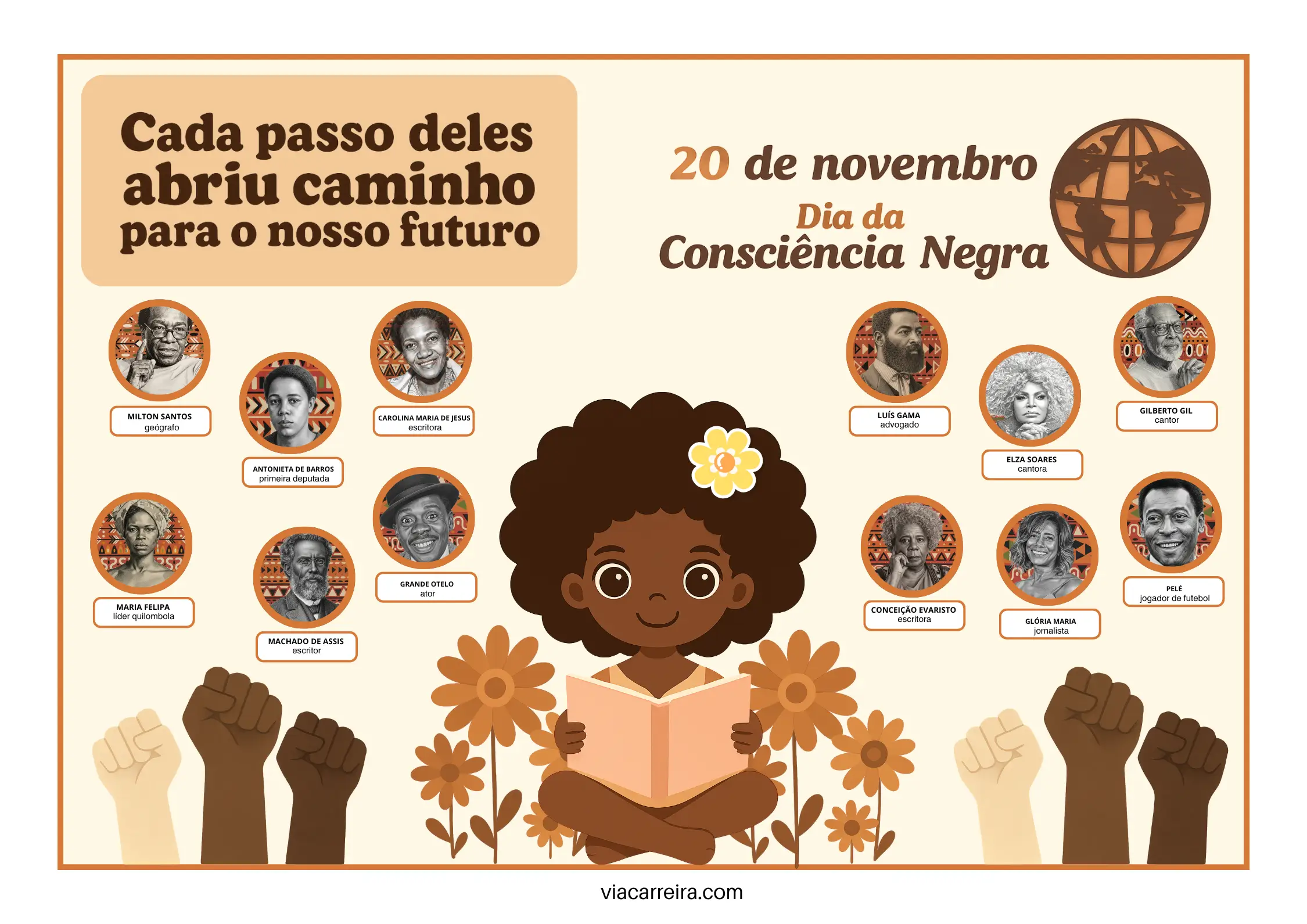 ideias criativas decoração consciência negra