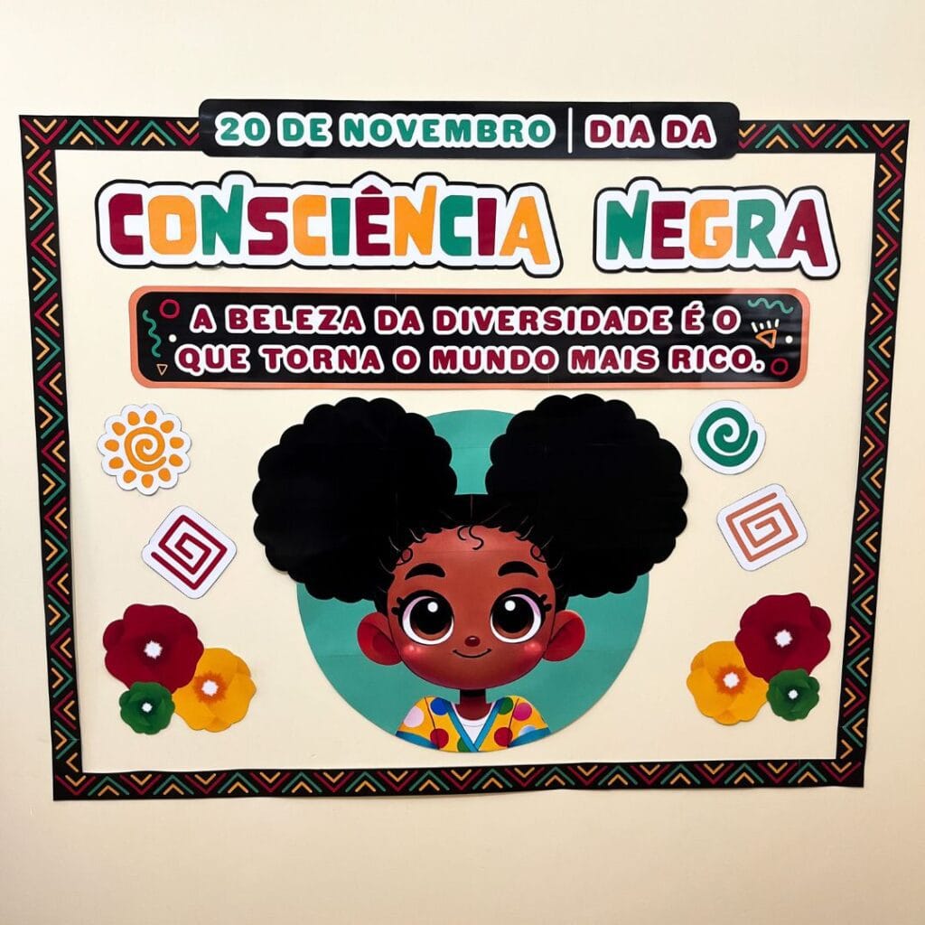 decoração consciência negra barata e criativa