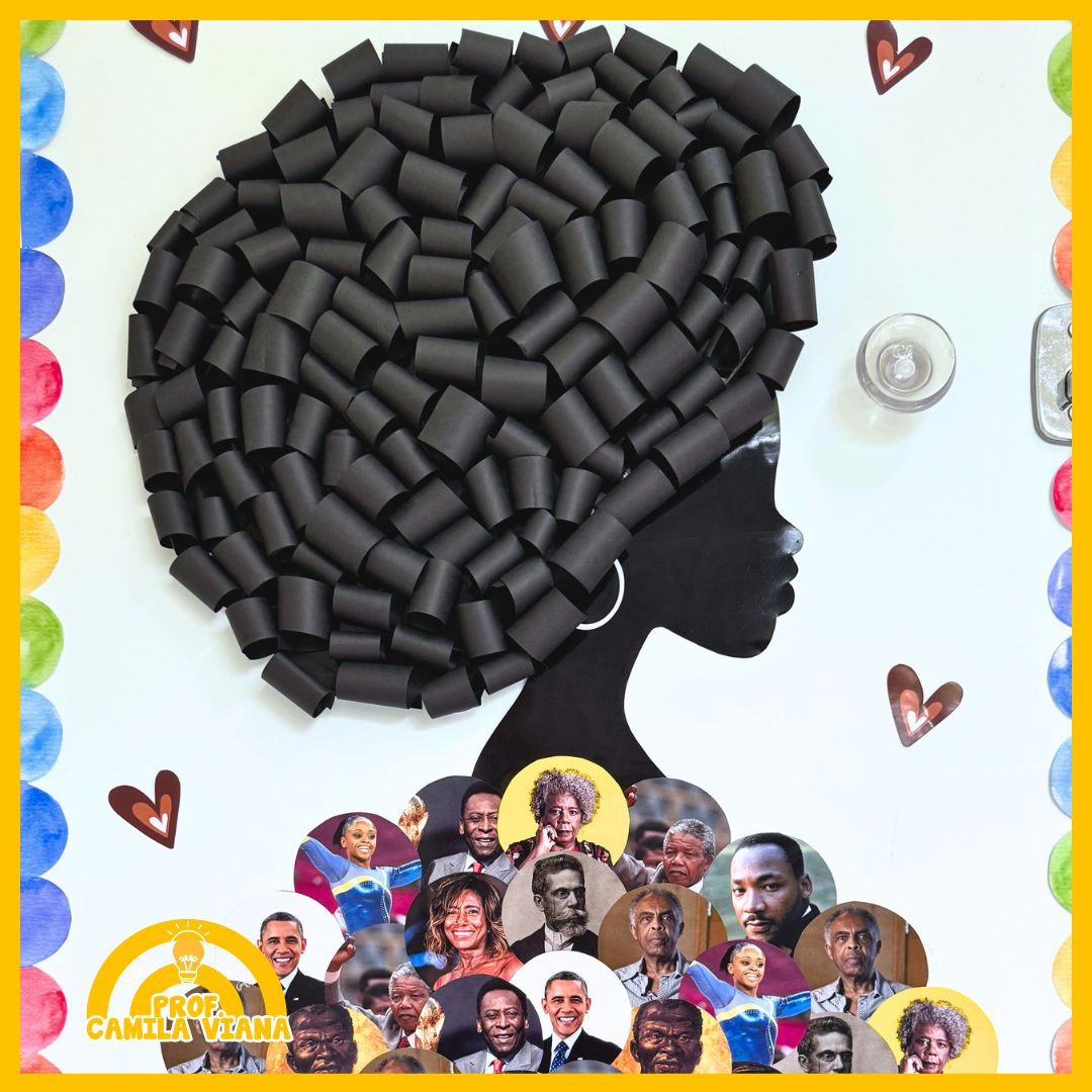 decoração consciência negra painel ou mural qual melhor