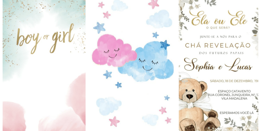 convite cha de bebe ovelhinha