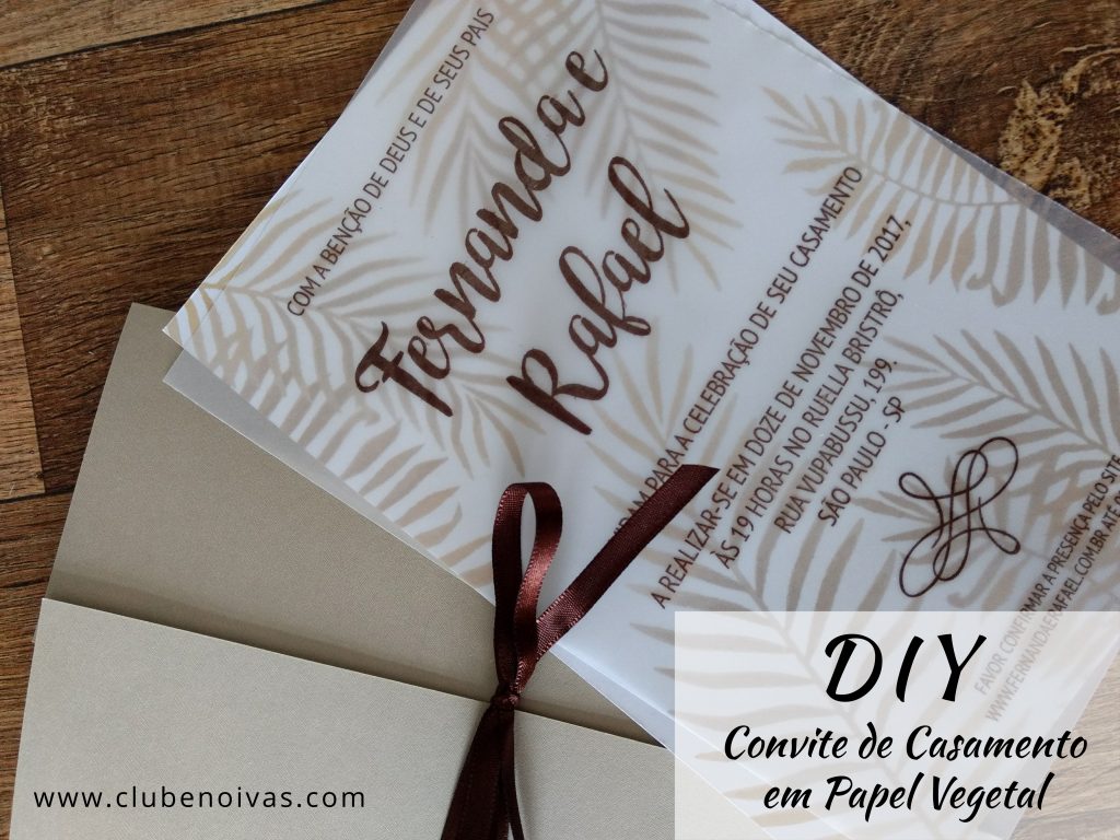 Convites de casamento rústicos: ideias e inspirações