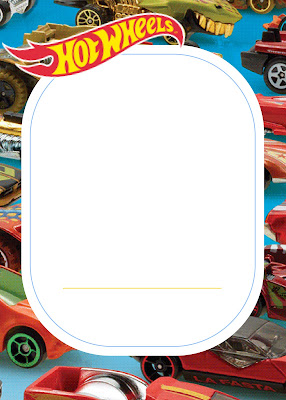 texto convite hot wheels
