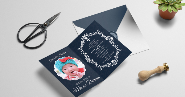 Convite Padrinhos de Batismo: Digital vs. Físico - Qual Escolher?