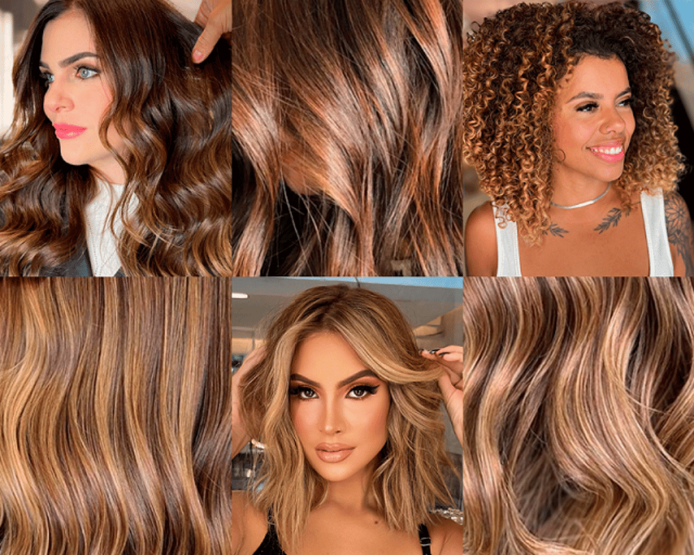 cores de cabelo que valorizam pele morena