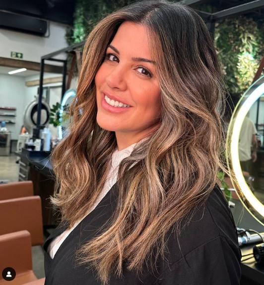 cor de cabelo morena