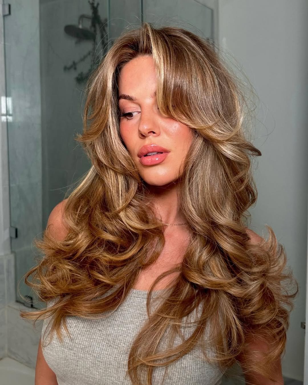 morena iluminada caramelo