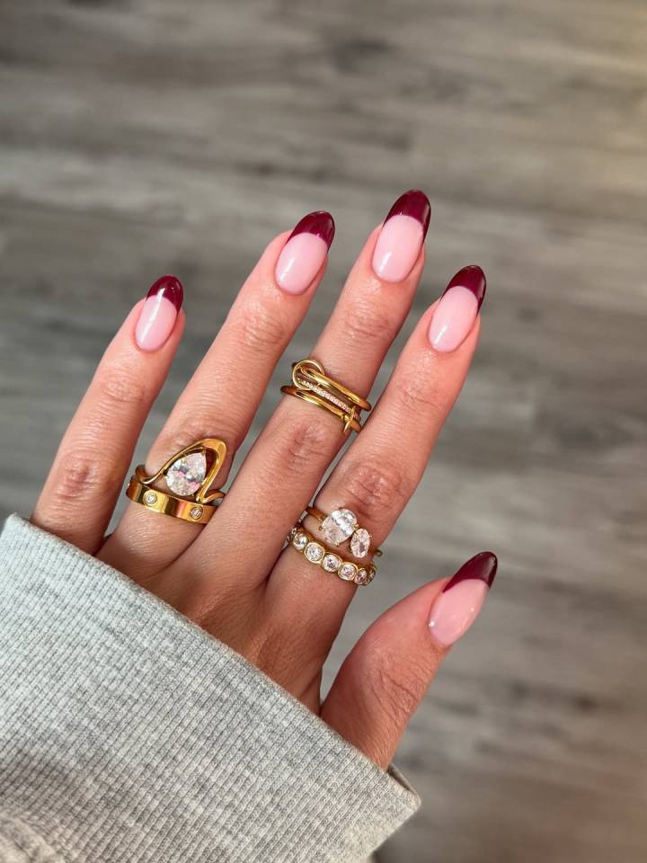 ideias de cores de unhas para o natal