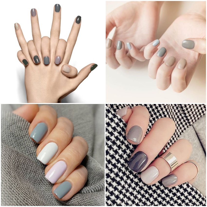 cores de unhas para casamento convidada