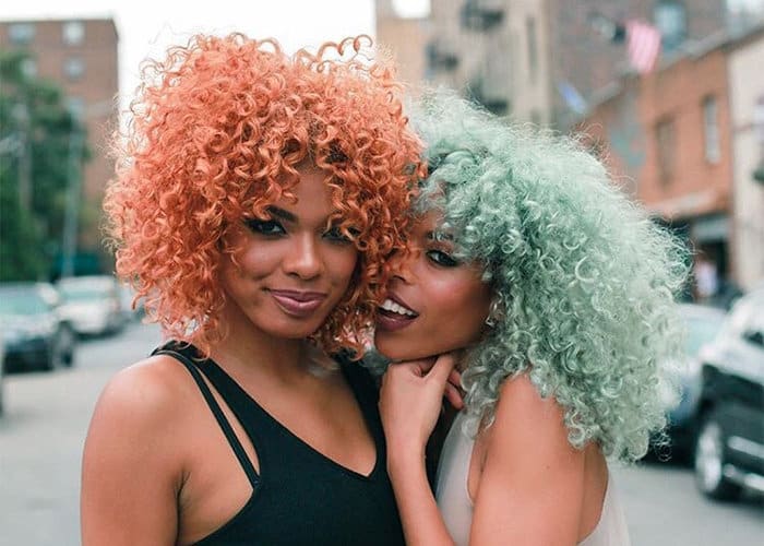 cor para pintar o cabelo cacheado