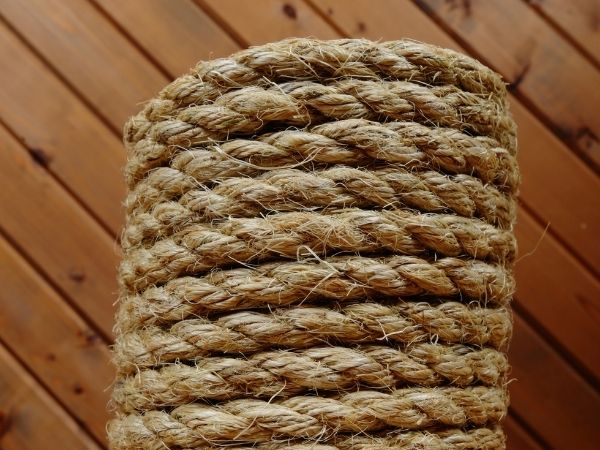 como fazer luminária de corda passo a passo