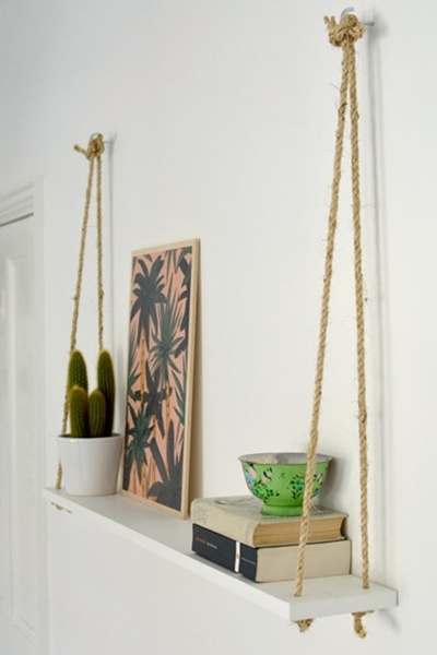 como fazer luminária de corda passo a passo