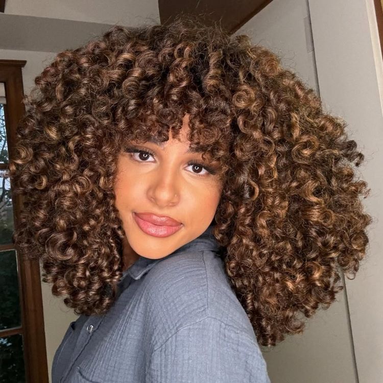 cabelo pêssego