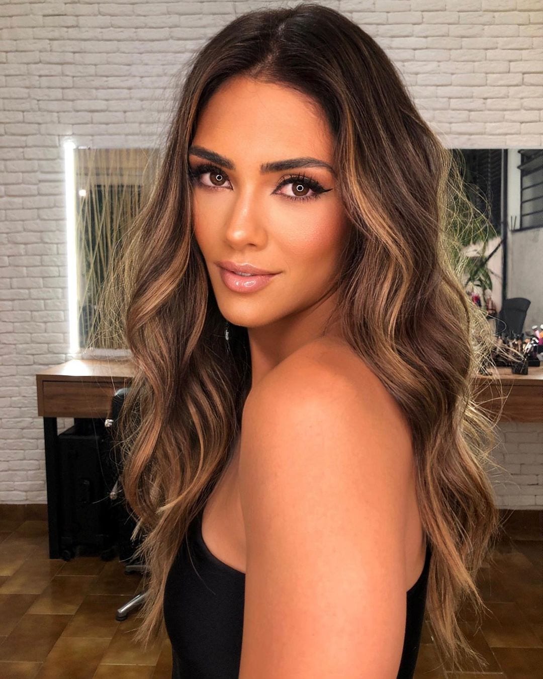 inspiração cores de cabelo para morenas