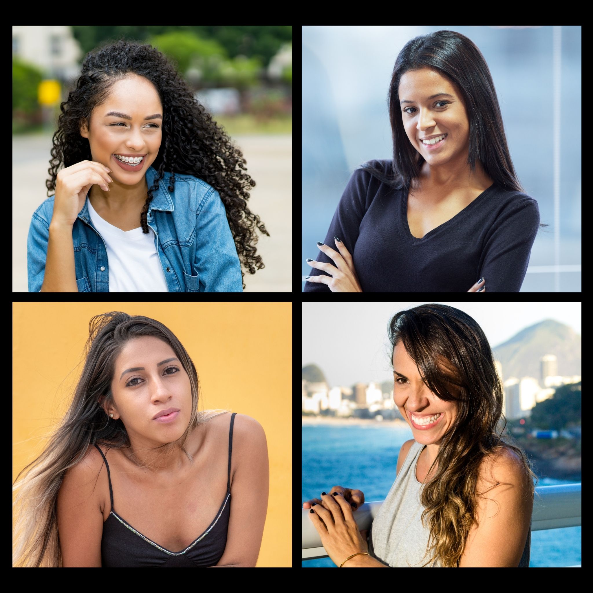 morena iluminada vs chocolate acobreado