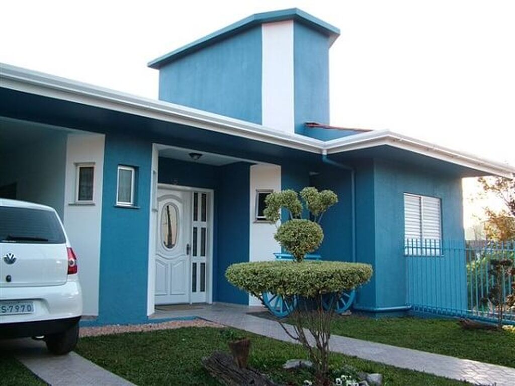 tendências cores externas residenciais