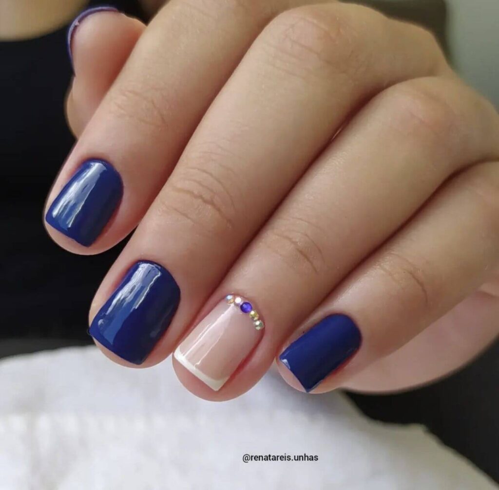 cores que alongam unhas curtas