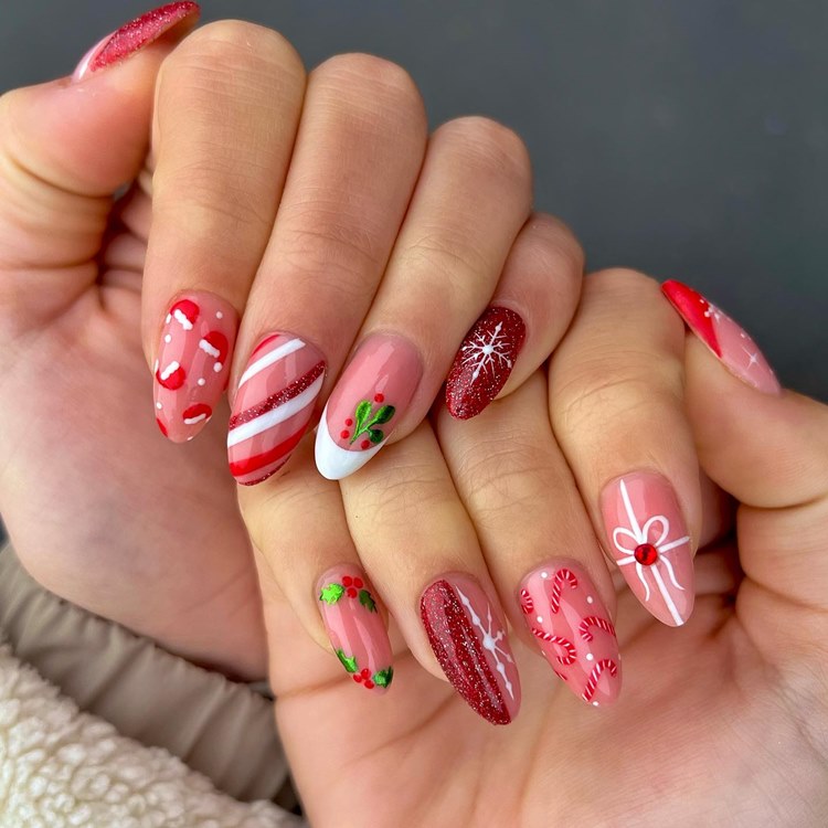 unhas minimalistas ano novo