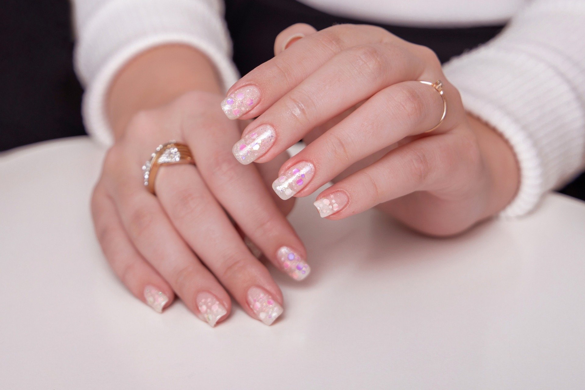 unhas de natal estilosas