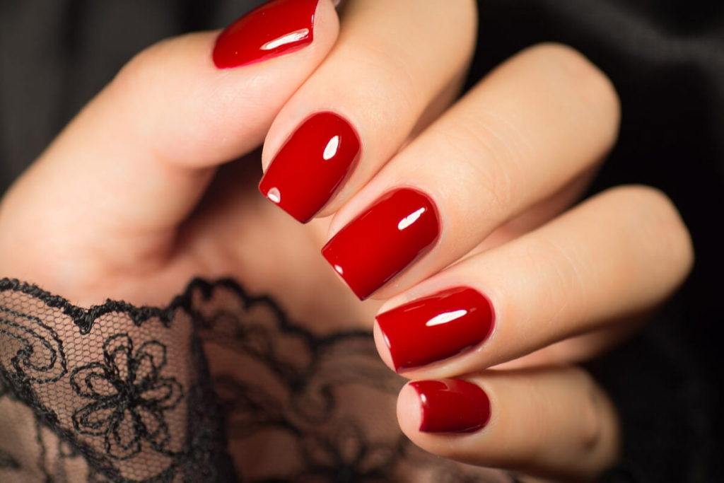 unhas de natal estilosas