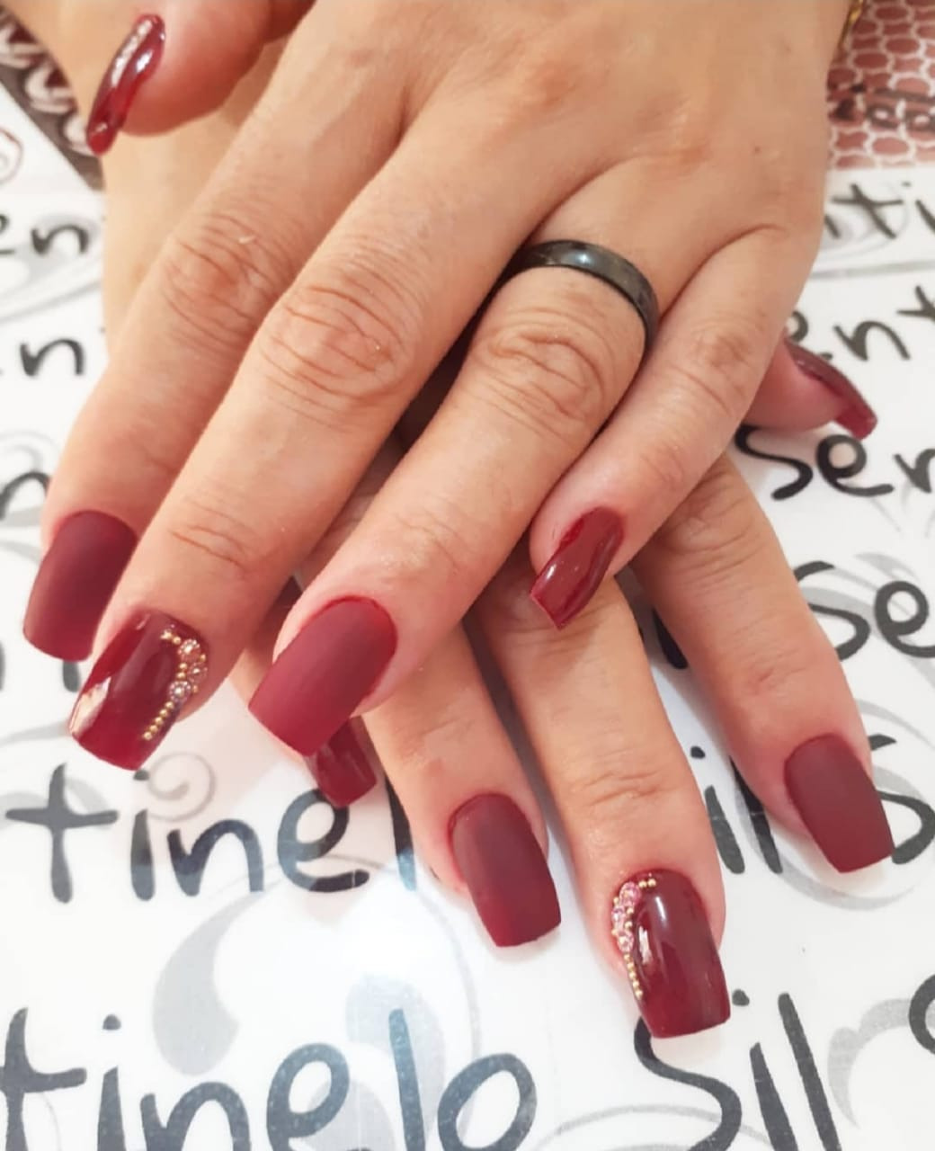 nail art ano novo