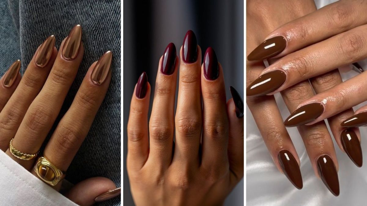 decorações minimalistas para unhas de inverno
