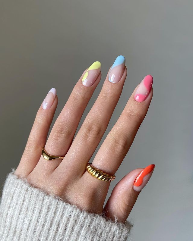 esmaltes neon versus pastel para o verão