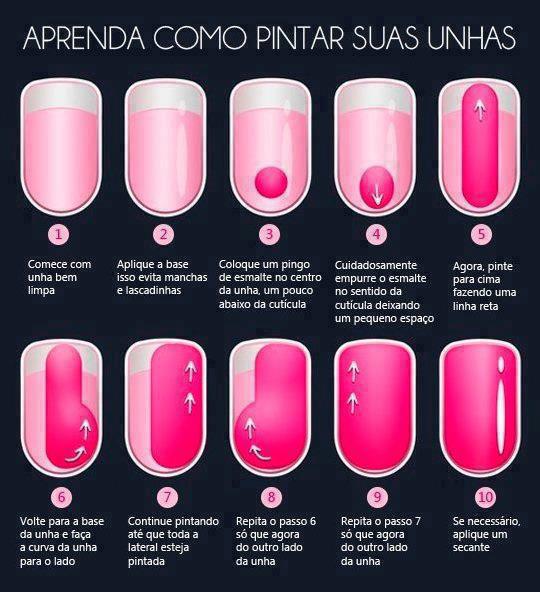cores para pintar unhas do pé