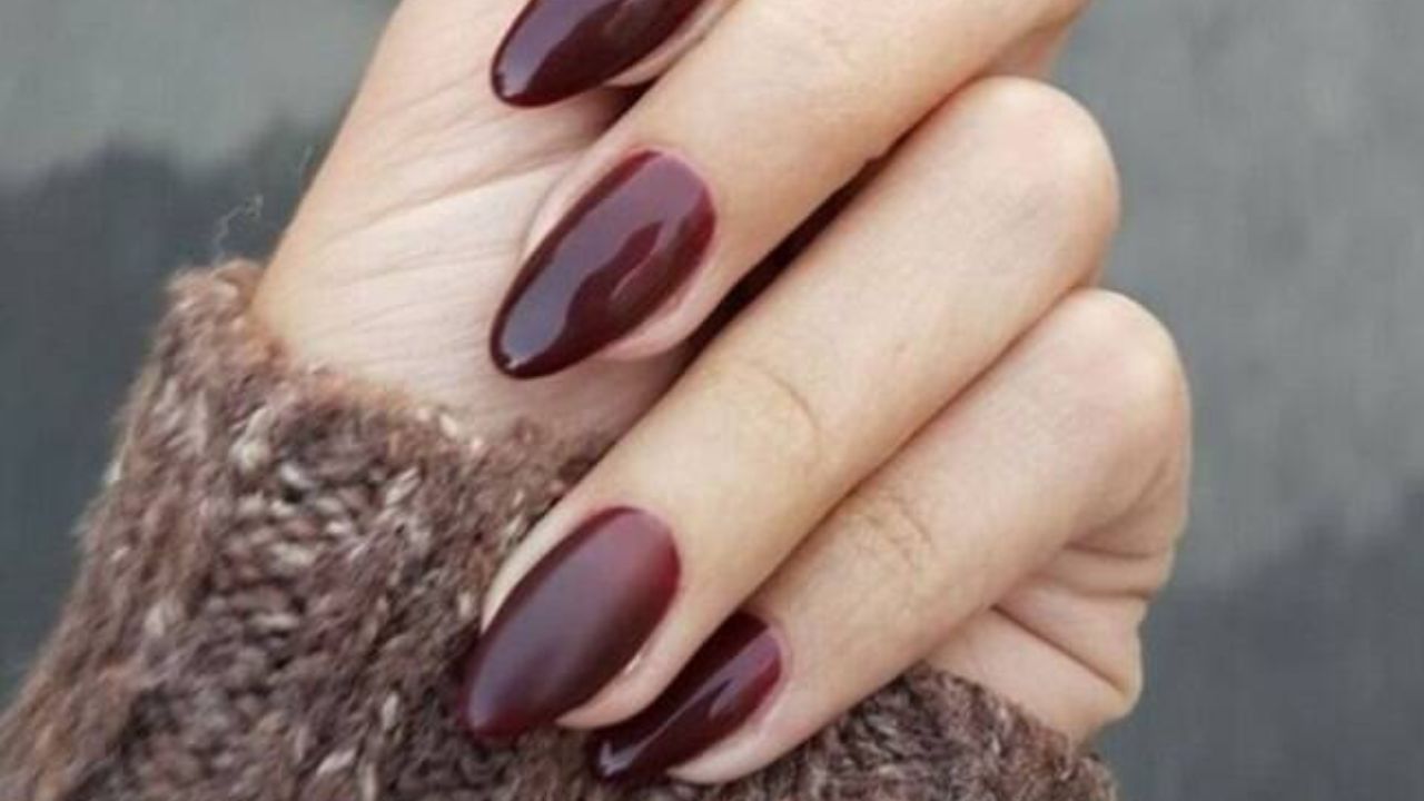 nail art unha amendoada