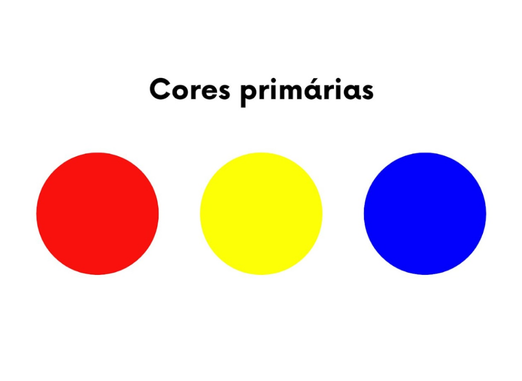 o que são cores primárias