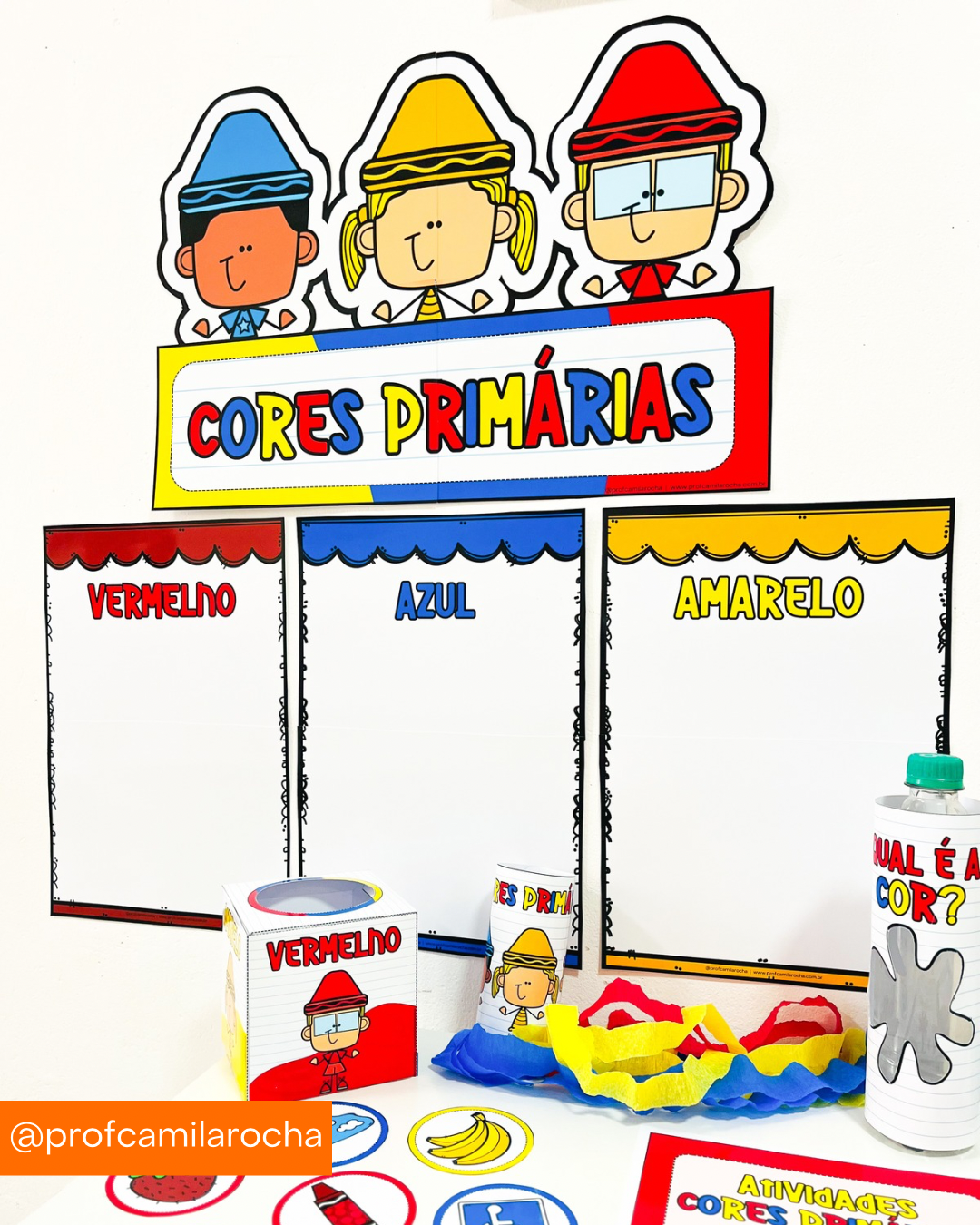 cores primárias e círculo cromático