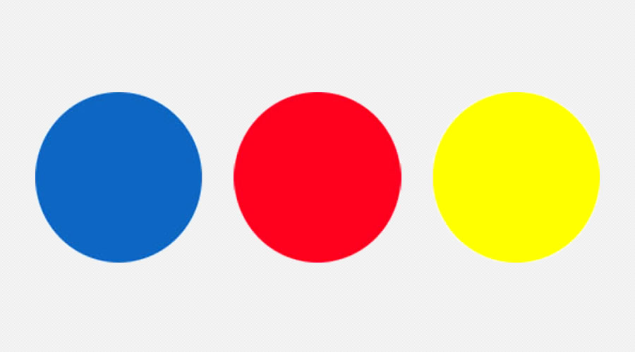 cores primárias e suas misturas