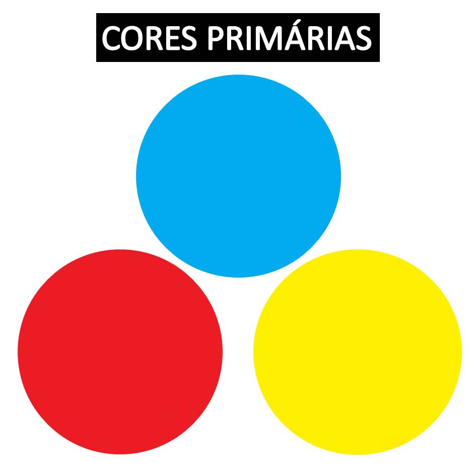 cores primárias para crianças