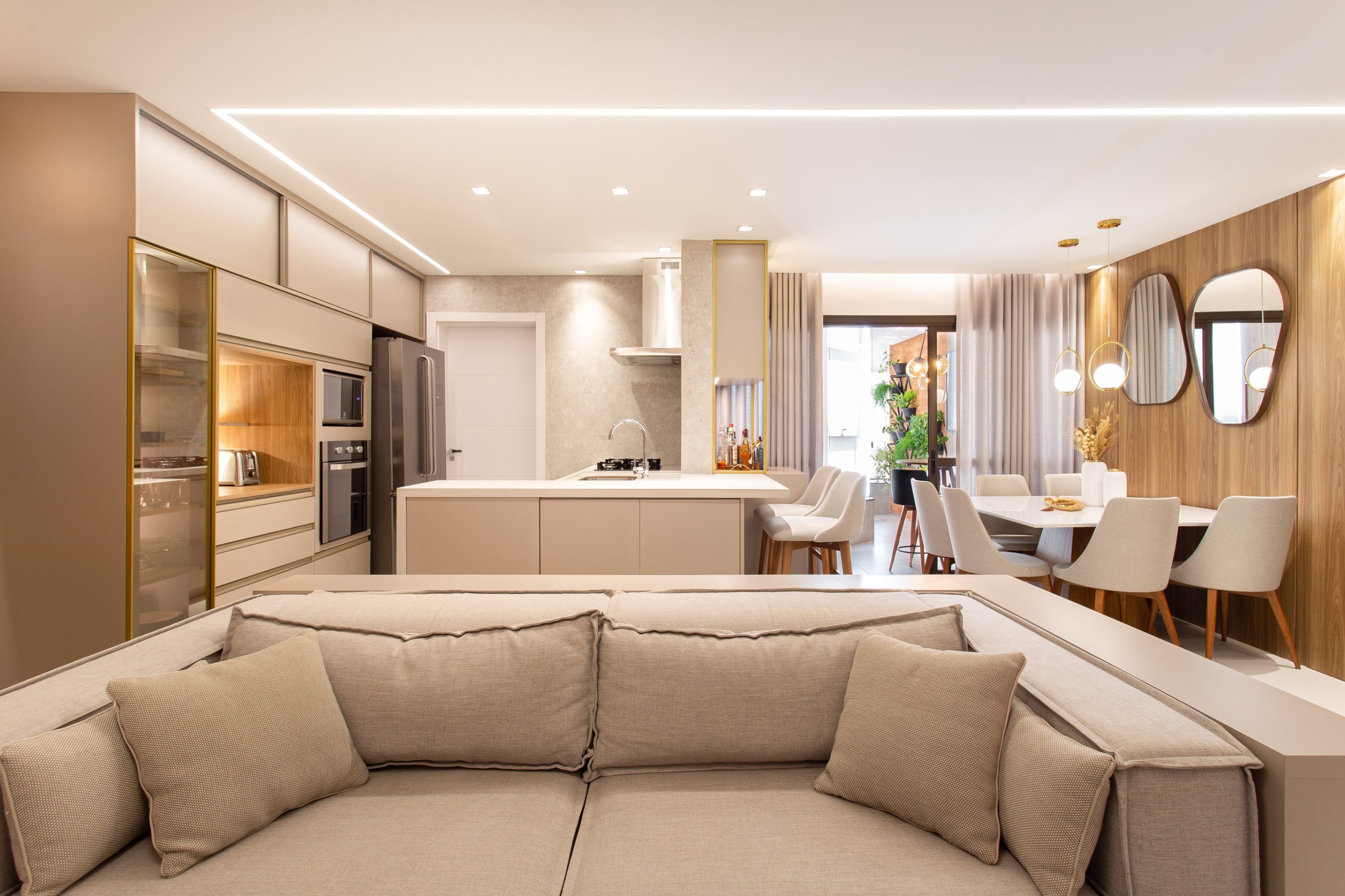 cores que combinam com bege na decoração