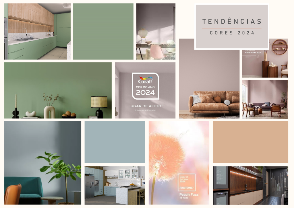 cores tendência